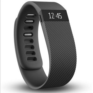 Fitbit Charge Wireless Wristband, Black, Large